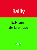 Naissance de la phrase